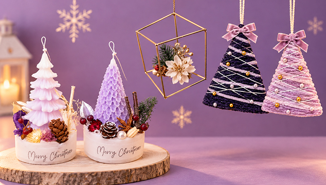 クリスマス手作り体験ブース