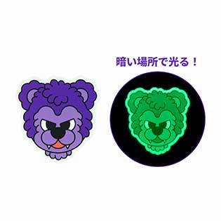 蓄光ステッカー（モンスターサンチェ）