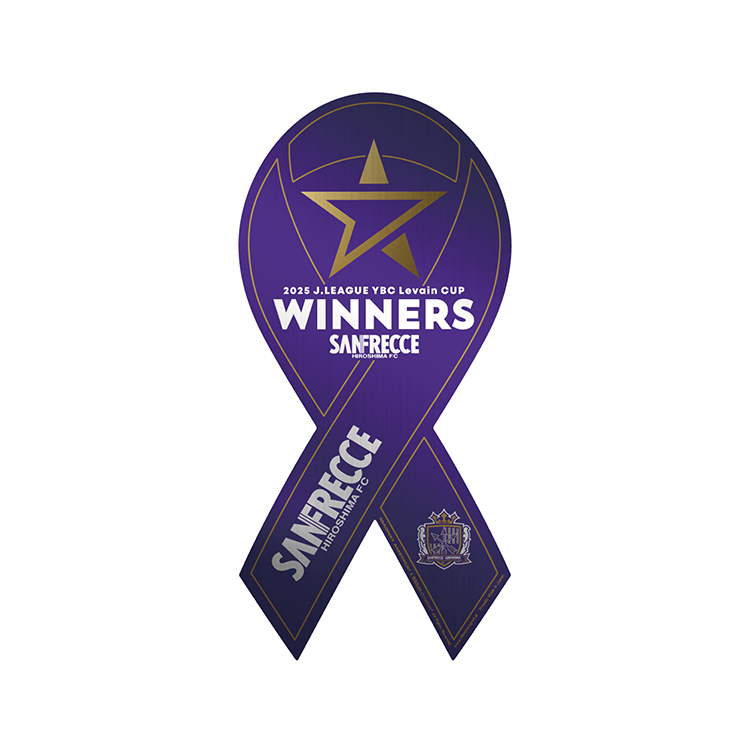 2025 JリーグYBCルヴァンカップ優勝記念メタルリボンマグネット（ロゴ）