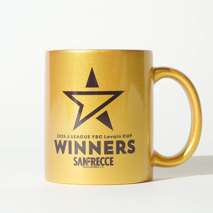 2025 JリーグYBCルヴァンカップ優勝記念マグカップ（CUPWINNERS）ゴールド