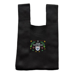 ニットバッグ(メキシコ) ブラック